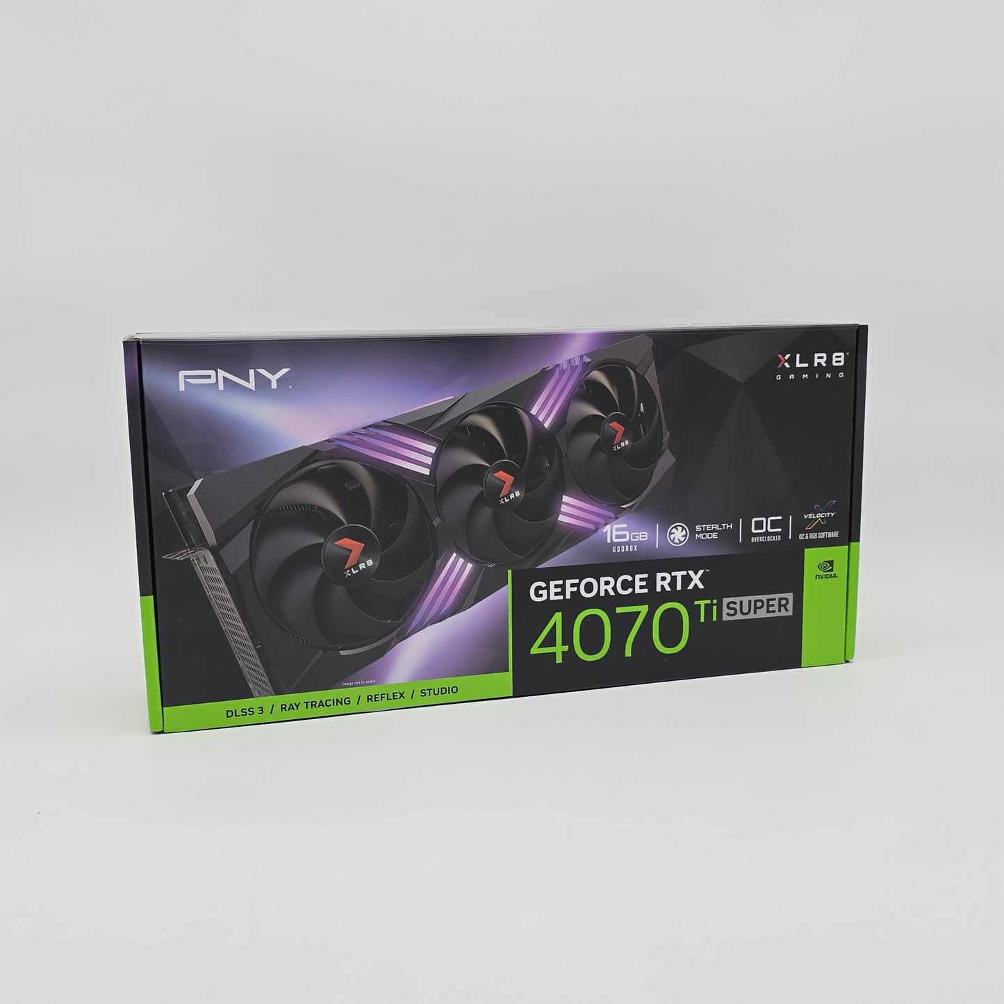 RTX 4070 Ti Super PNY XLR8 RGB 16GB OC, NVIDIA Gaming Graphics Card GPU