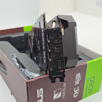 RTX 4080 ASUS x Noctua 16GB, NVIDIA Gaming Graphics Card GPU