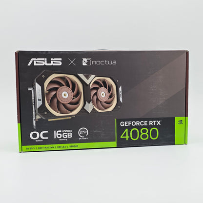 RTX 4080 ASUS x Noctua 16GB, NVIDIA Gaming Graphics Card GPU