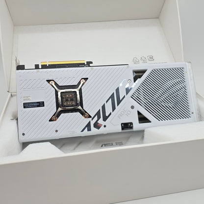 RTX 4080 ASUS ROG STRIX OC White 16GB, NVIDIA Gaming Graphics Card GPU