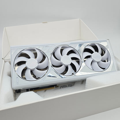 RTX 4080 ASUS ROG STRIX OC White 16GB, NVIDIA Gaming Graphics Card GPU