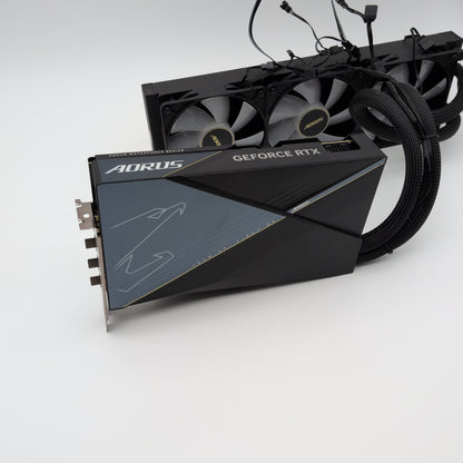 RTX 4080 Gigabyte Aorus Xtreme Waterforce 360mm AIO Liquid Cooled, NVIDIA Gaming Graphics Card GPU