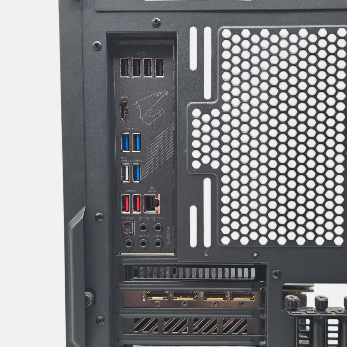 RTX 4080, Ryzen 5900X, 1.5TB NVMe SSD, 32GB DDR4, Custom Black Gaming PC