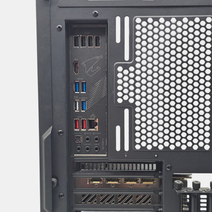 RTX 4080, Ryzen 5900X, 1.5TB NVMe SSD, 32GB DDR4, Custom Black Gaming PC
