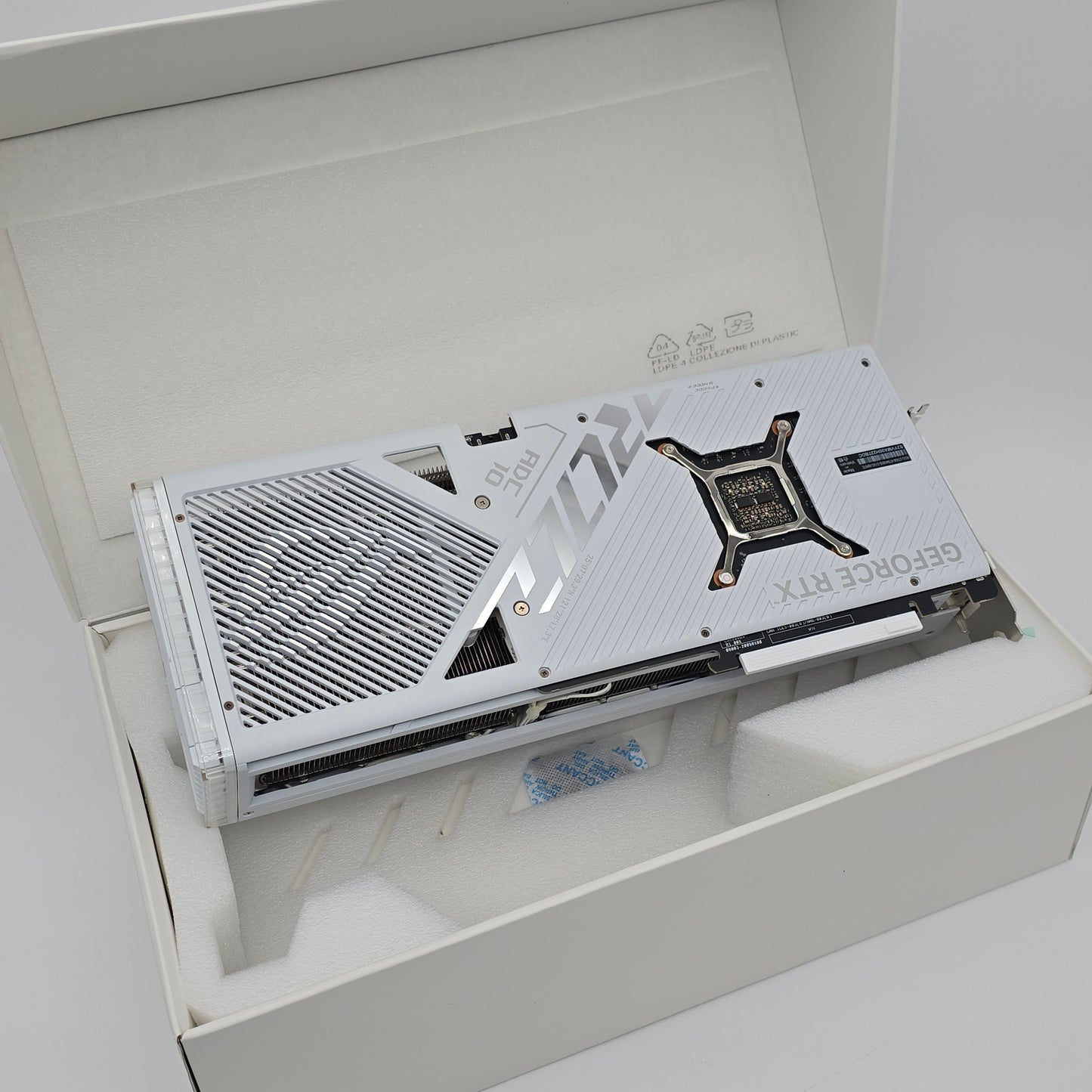 RTX 4080 Super ASUS ROG STRIX OC White 16GB, NVIDIA Gaming Graphics Card GPU