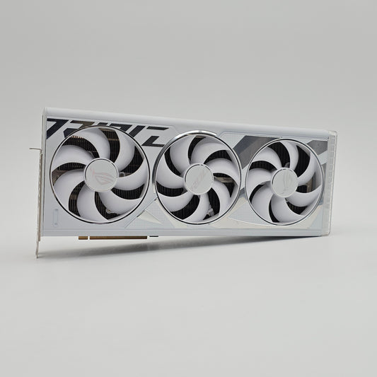 RTX 4080 Super ASUS ROG STRIX OC White 16GB, NVIDIA Gaming Graphics Card GPU