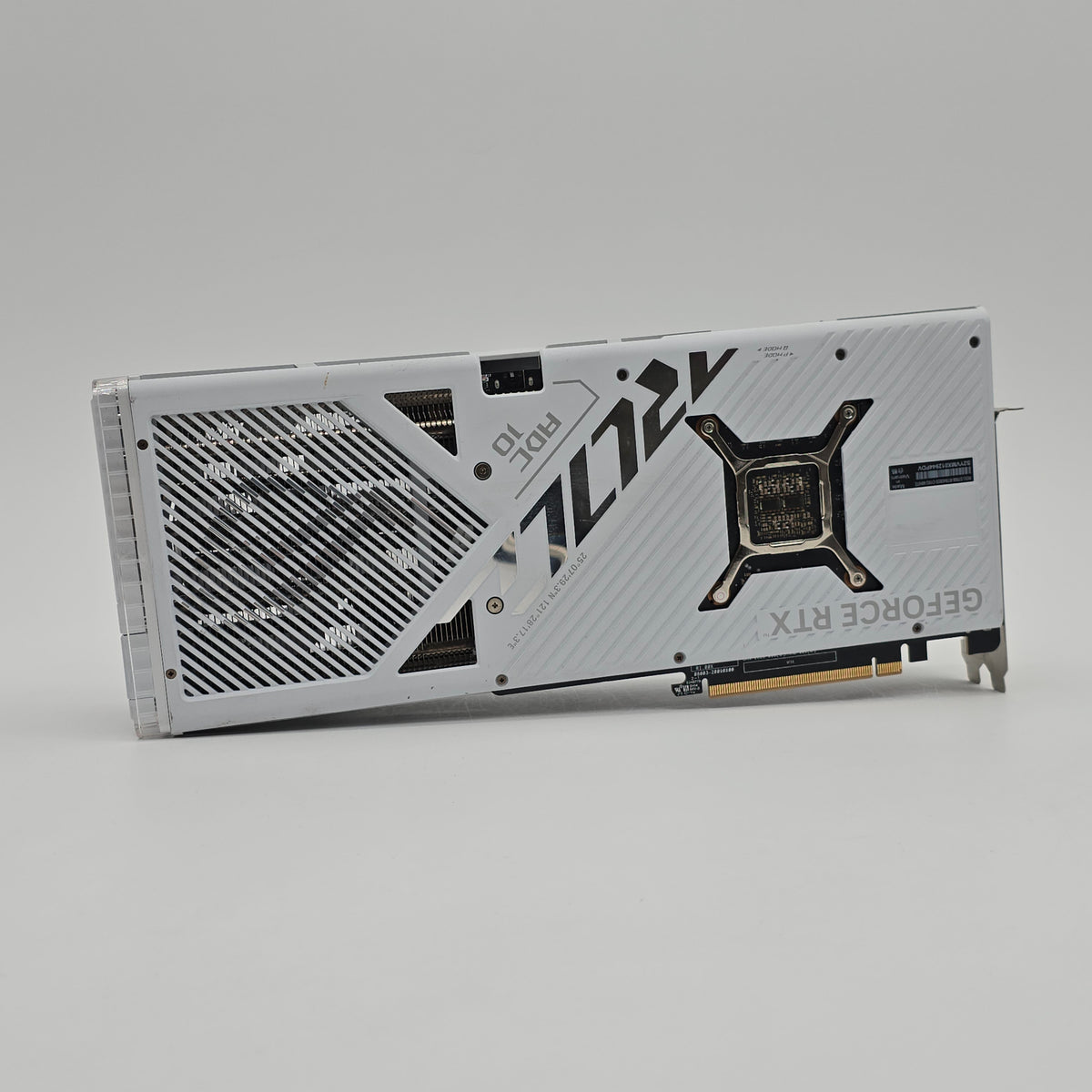 RTX 4080 Super ASUS ROG STRIX OC White 16GB, NVIDIA Gaming Graphics Card GPU
