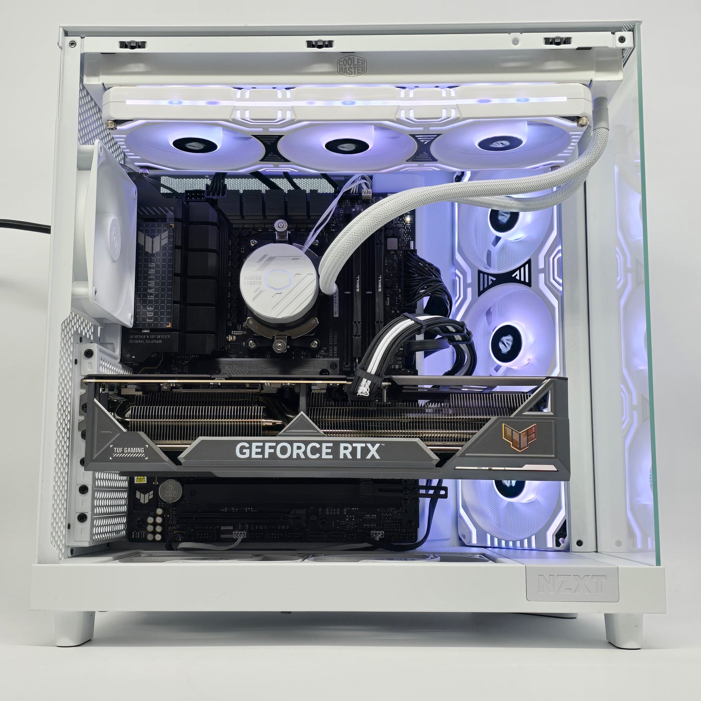 RTX 4080 Super, 7800X3D, 32GB DDR5, 3TB, Custom White Liquid Cooled Gaming PC