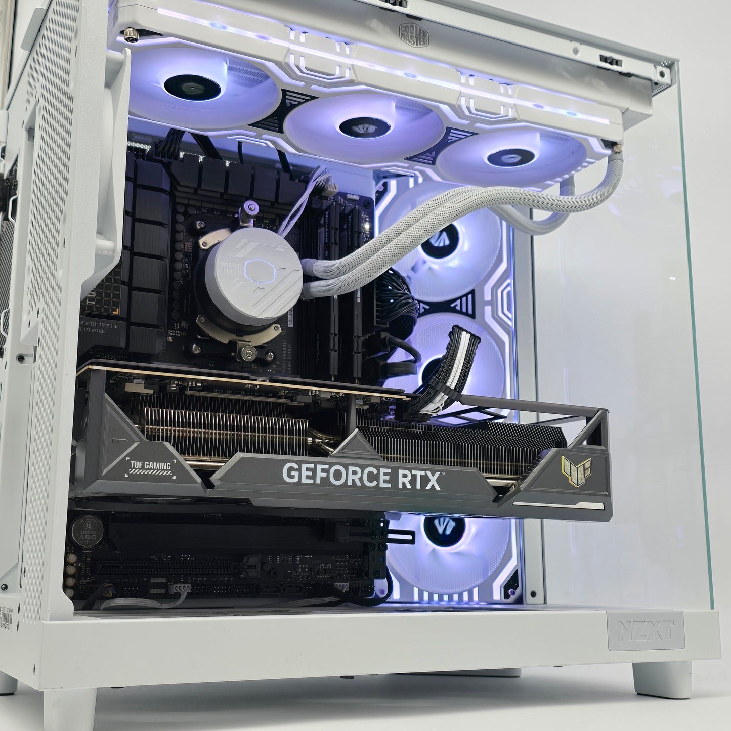 RTX 4080 Super, 7800X3D, 32GB DDR5, 3TB, Custom White Liquid Cooled Gaming PC
