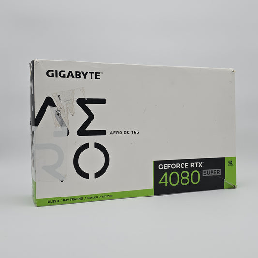RTX 4080 Super Gigabyte Aero OC White 16GB, NVIDIA Gaming Graphics Card GPU