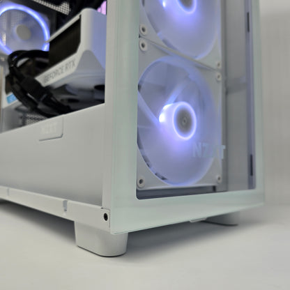 RTX 4080 Super, Intel i9-12900K, 32GB DDR5, 4TB, LC Liquid Cooler, Custom Prebuilt Gaming PC White