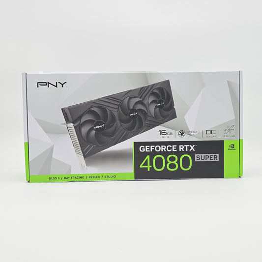 RTX 4080 Super PNY Black 16GB, NVIDIA Gaming Graphics Card GPU