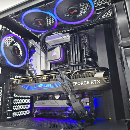 Ryzen 9 7950X3D, RTX 4080 Super, 128GB DDR5, 3TB SSD, Custom Prebuilt Liquid Cooled Gaming Computer