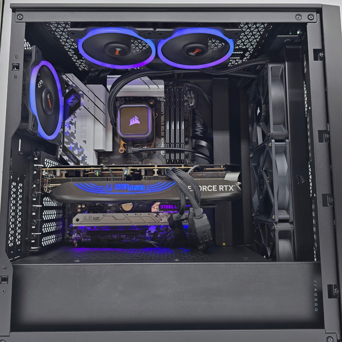 Ryzen 9 7950X3D, RTX 4080 Super, 128GB DDR5, 3TB SSD, Custom Prebuilt Liquid Cooled Gaming Computer