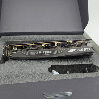 RTX 4080 Super Zotac Gaming Trinity Black 16GB, NVIDIA Gaming Graphics Card GPU