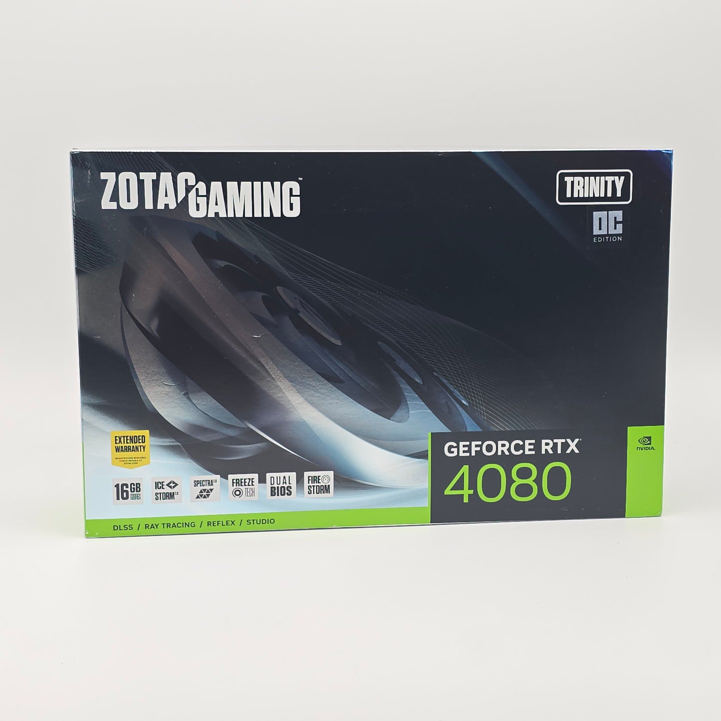 RTX 4080 Zotac Trinity OC 16GB, NVIDIA Gaming Graphics Card GPU