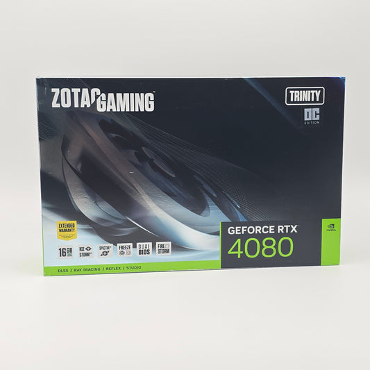 RTX 4080 Zotac Trinity OC 16GB, NVIDIA Gaming Graphics Card GPU