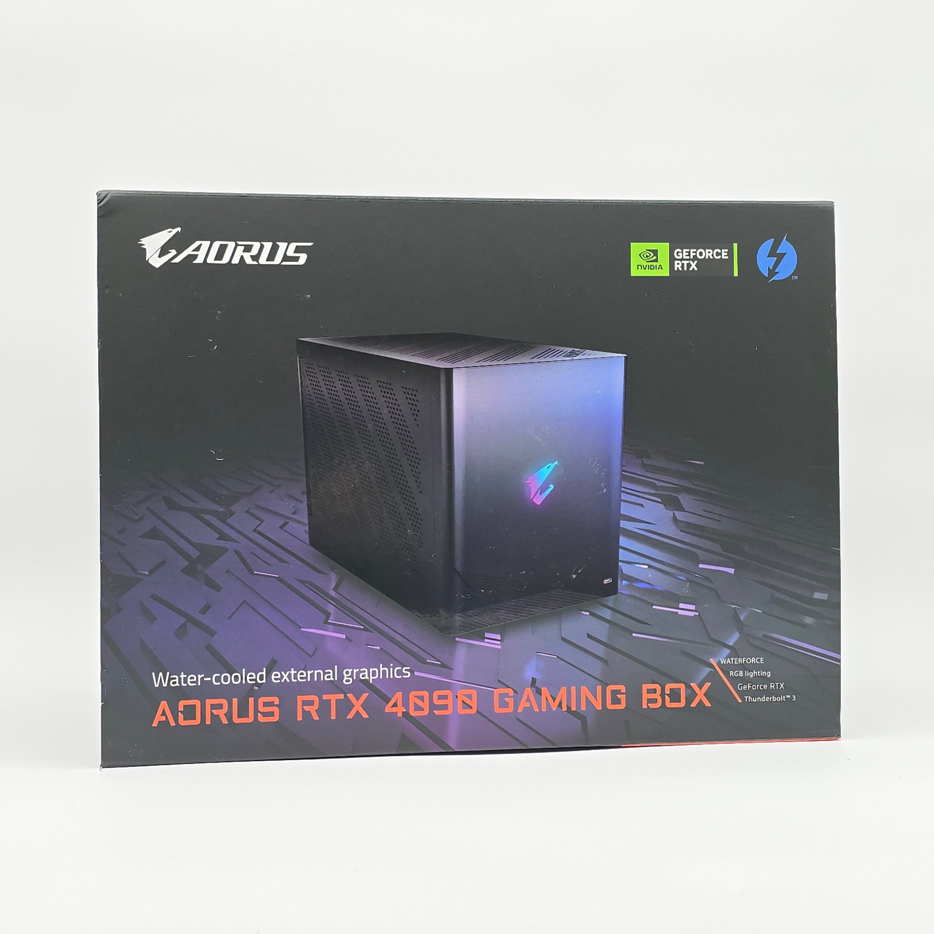 Aorus RTX 4090 Gaming Box eGPU, WATERFORCE All-in-One Liquid