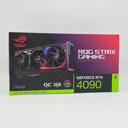 RTX 4090 ASUS ROG STRIX OC 24GB, NVIDIA Gaming Graphics Card GPU