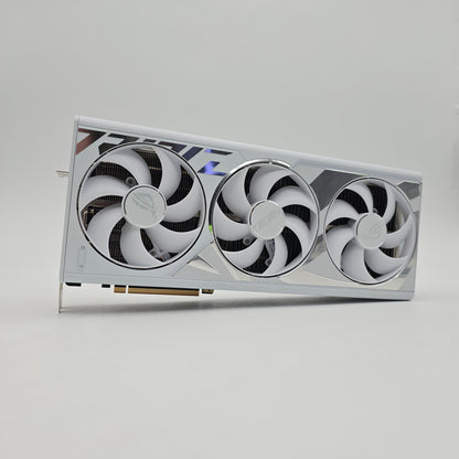 RTX 4090 ASUS ROG STRIX Gaming OC 24GB White, NVIDIA Gaming Graphics Card GPU