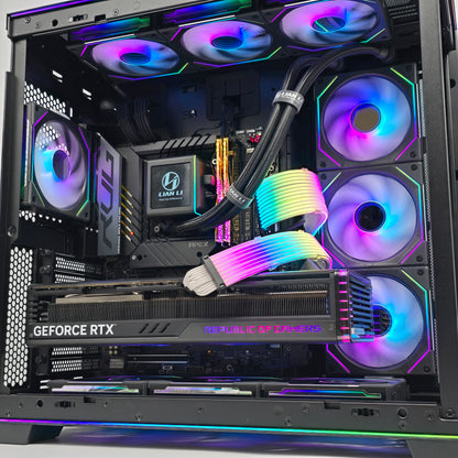 RTX 4090 ROG STRIX, Intel i9-14900K, 48GB 8000MHz DDR5, 8TB, Custom Liquid Cooled Gaming PC
