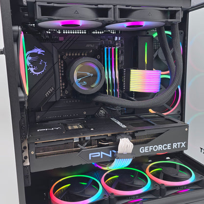 RTX 4090, Intel Core i9-13900K, 64GB DDR5, 2TB NVMe, Pre-owned Gaming Desktop PC