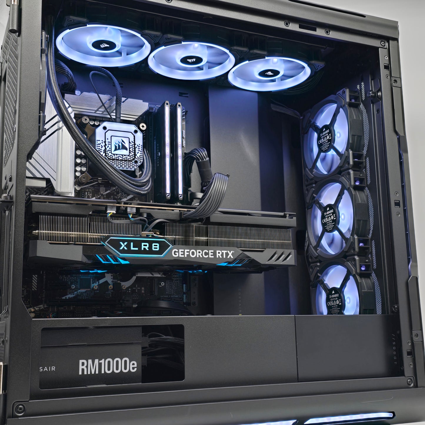 RTX 4090, Intel i9-14900K, 64GB DDR5, 4TB NVMe, Custom Liquid Cooled Gaming PC Corsair Vengeance