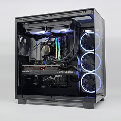 RTX 4090, Intel i9-14900KF, 64GB DDR5, 2TB NVMe, Custom NZXT Liquid Cooled Gaming PC