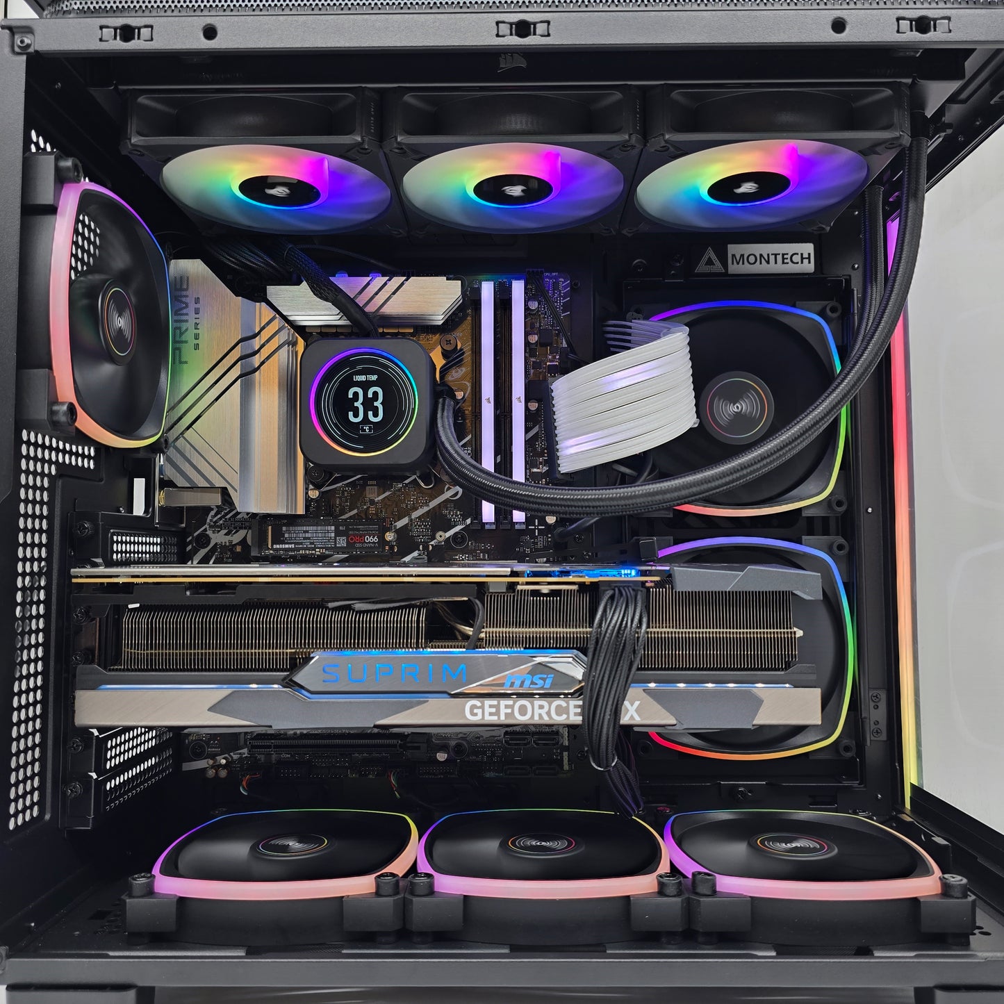 RTX 4090 Suprim, Intel i9-14900K, 96GB DDR5, 4TB 990 Pro NVMe, Custom Gaming PC