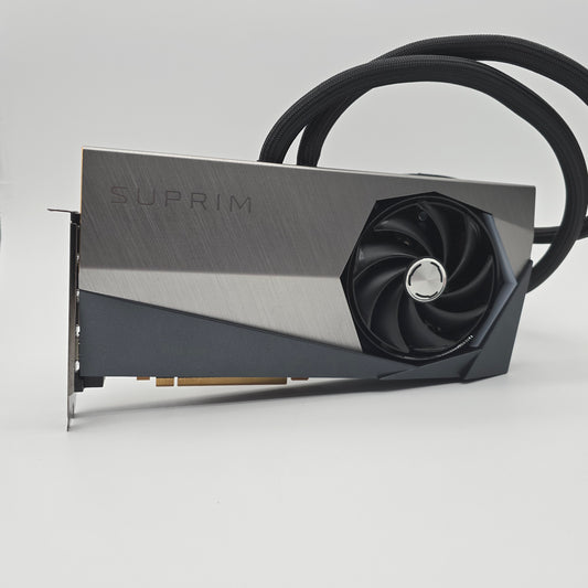 RTX 4090 MSI Suprim Liquid X 24GB, NVIDIA Gaming Graphics Card GPU, AIO Liquid Cooled