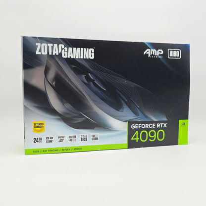 RTX 4090 Zotac AMP Extreme Airo 24GB, NVIDIA Gaming Graphics Card GPU