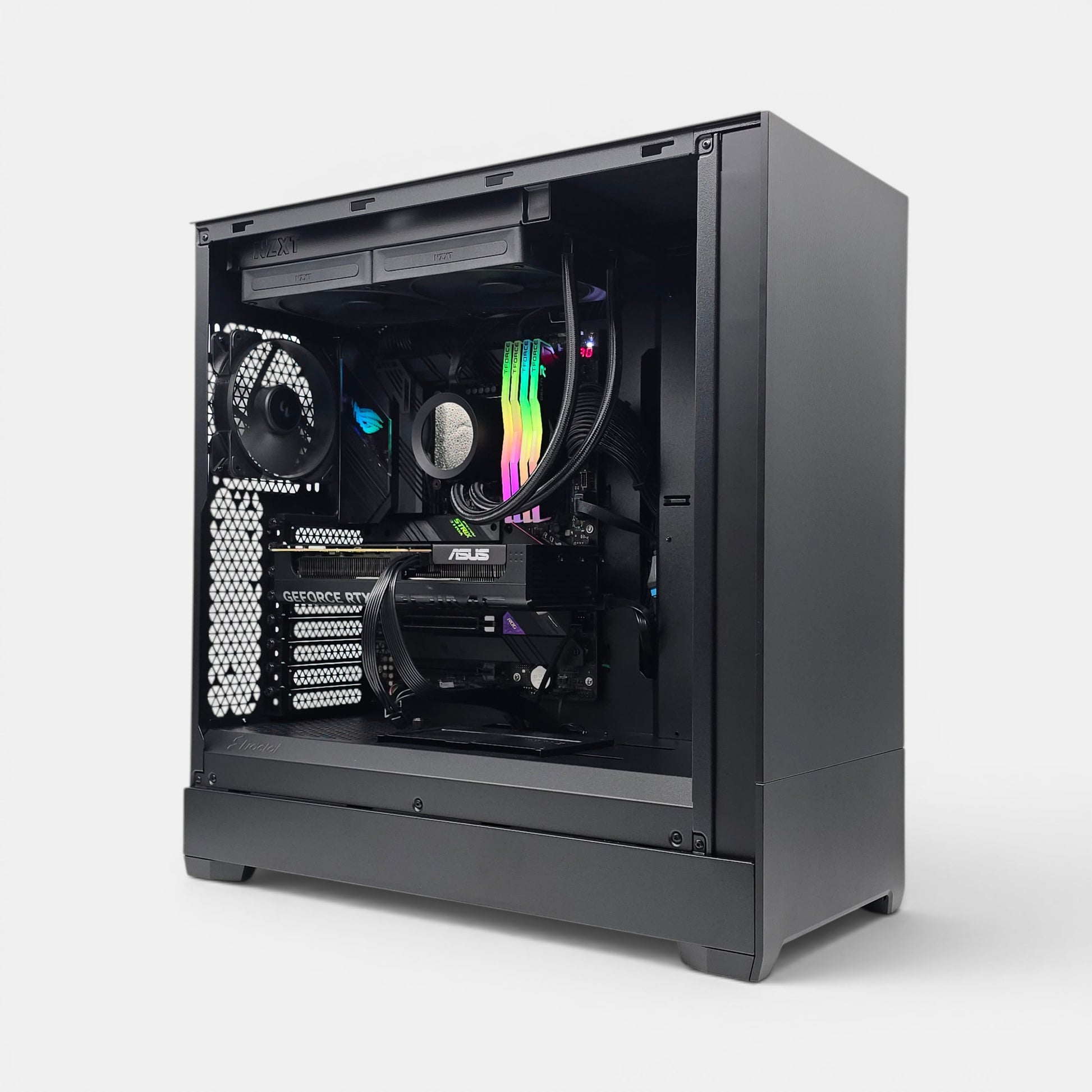 RTX 5060, Intel i9-11900KF, 512GB NVMe SSD, 64GB RAM, Black Liquid Cooled Gaming PC