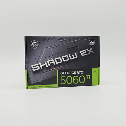 RTX 5060 Ti MSI Shadow OC 2x 16GB, NVIDIA Gaming Graphics Card GPU