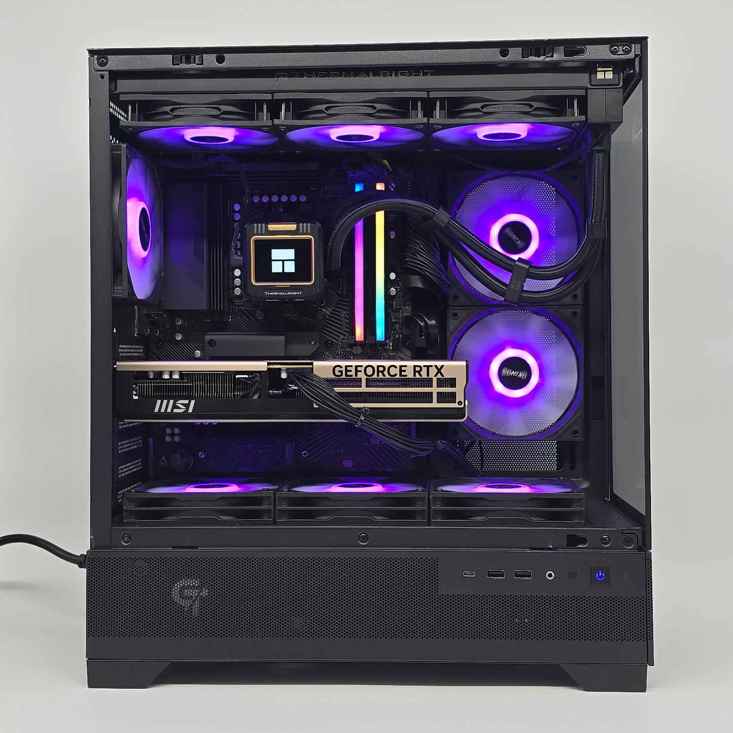 RTX 5070 Ti, Ryzen 7 9700X, 32GB DDR5, 1TB NVMe SSD, Custom Liquid Cooled Gaming PC