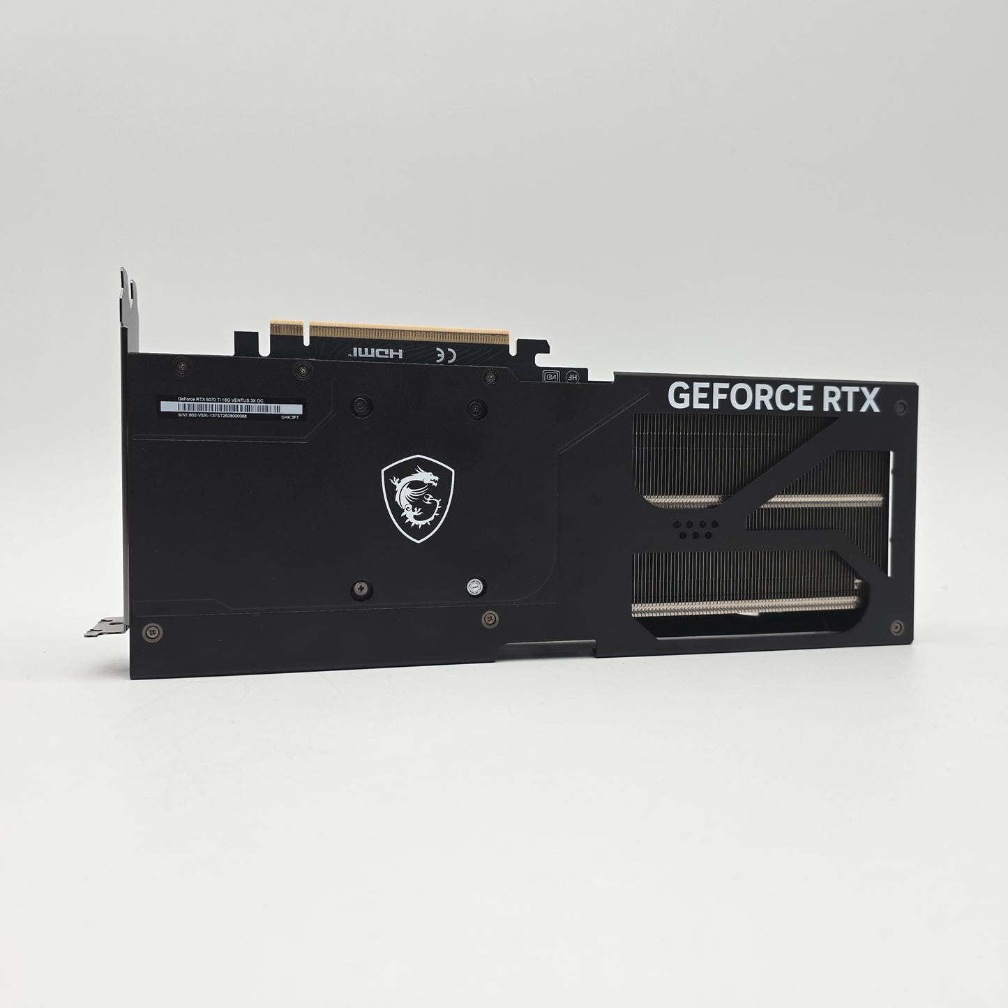 RTX 5070 Ti MSI Ventus 3X OC 16GB, NVIDIA Gaming Graphics Card GPU