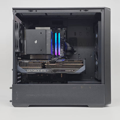 RTX 5070 Ti, Ryzen 7800X3D, 32GB DDR5 RAM, 1TB NVMe SSD, Custom Black Walnut Gaming PC