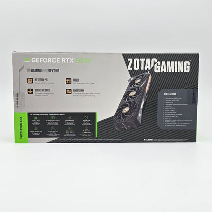 RTX 5070 Ti Zotac Gaming Solid SFF 16GB, NVIDIA Gaming Graphics Card GPU