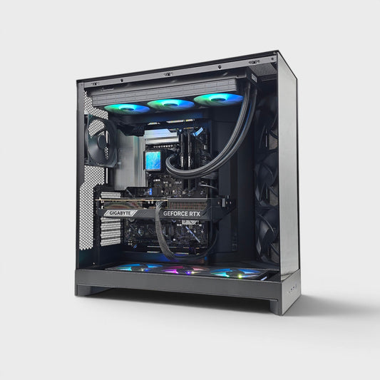 NZXT H9 Flow Gaming PC, RTX 5080, Intel Core Ultra 9 265KF, 2TB, 32GB DDR5, Custom Gaming PC