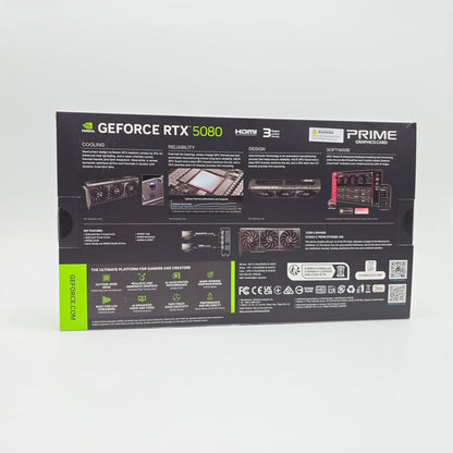 RTX 5080 ASUS PRIME 16GB, NVIDIA Gaming Graphics Card GPU