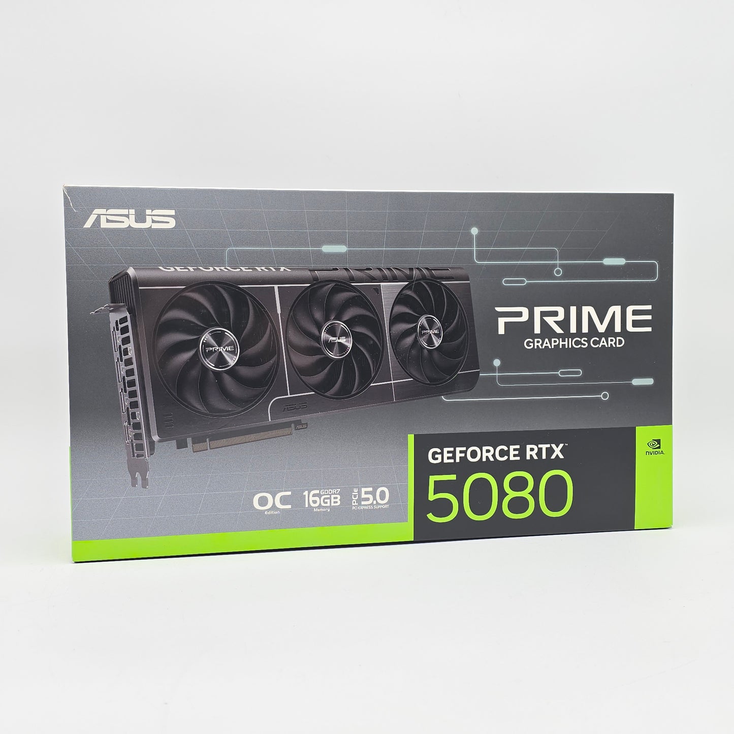 RTX 5080 ASUS PRIME OC 16GB, NVIDIA Gaming Graphics Card GPU