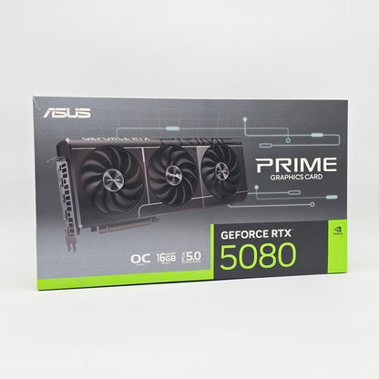 RTX 5080 ASUS PRIME OC 16GB, NVIDIA Gaming Graphics Card GPU