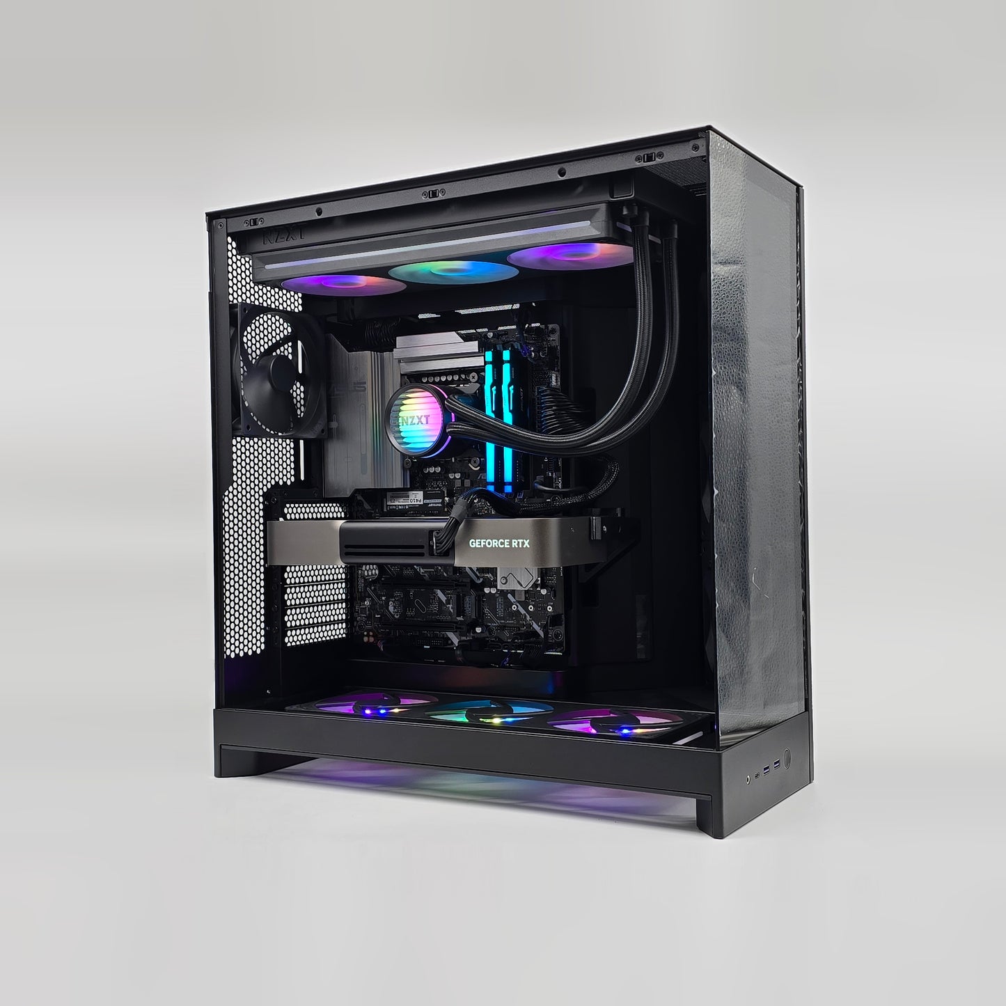 NZXT H9 Flow Gaming PC, RTX 5080, Intel Core Ultra 9 265KF, 2TB, 32GB DDR5, Custom Gaming PC