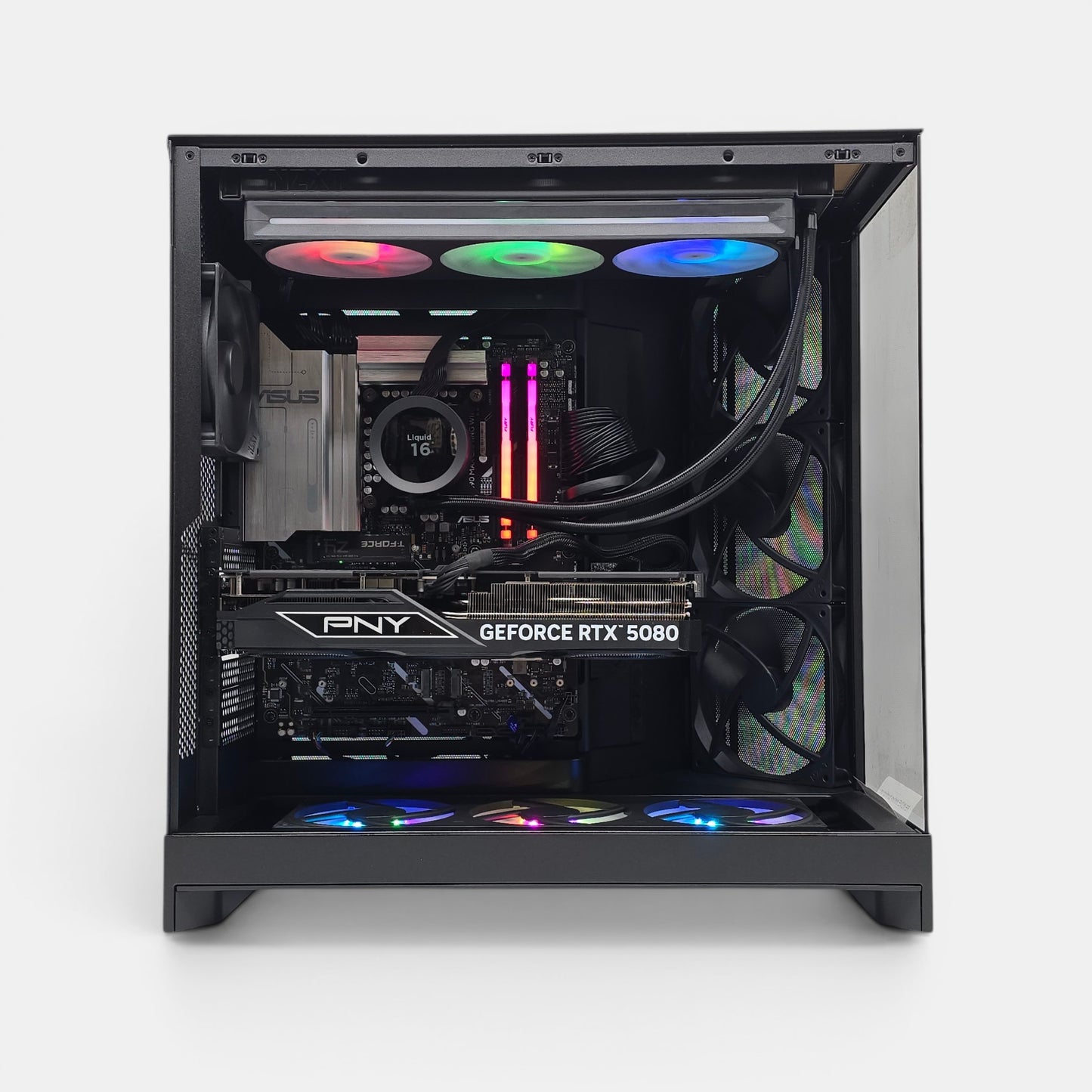 NZXT H9 Flow Gaming PC, RTX 5080, Intel Core Ultra 9 265KF, 2TB, 32GB DDR5, Custom Gaming PC