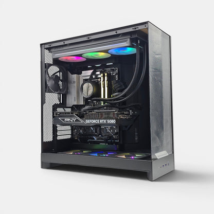 NZXT H9 Flow Gaming PC, RTX 5080, Intel Core Ultra 9 265KF, 2TB, 32GB DDR5, Custom Gaming PC