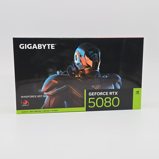 RTX 5080 Gigabyte Windforce OC 16GB, NVIDIA Gaming Graphics Card GPU