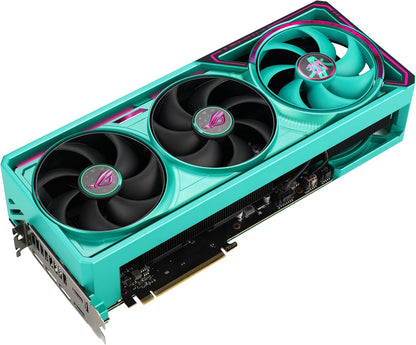 RTX 5080 ASUS ROG ASTRAL OC Hatsune Miku Limited Edition 16GB, NVIDIA Gaming Graphics Card GPU