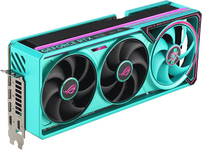RTX 5080 ASUS ROG ASTRAL OC Hatsune Miku Limited Edition 16GB, NVIDIA Gaming Graphics Card GPU