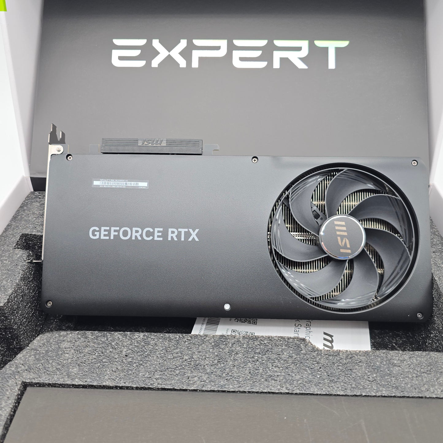 RTX 5080 MSI Expert OC 16GB, NVIDIA Gaming Graphics Card GPU