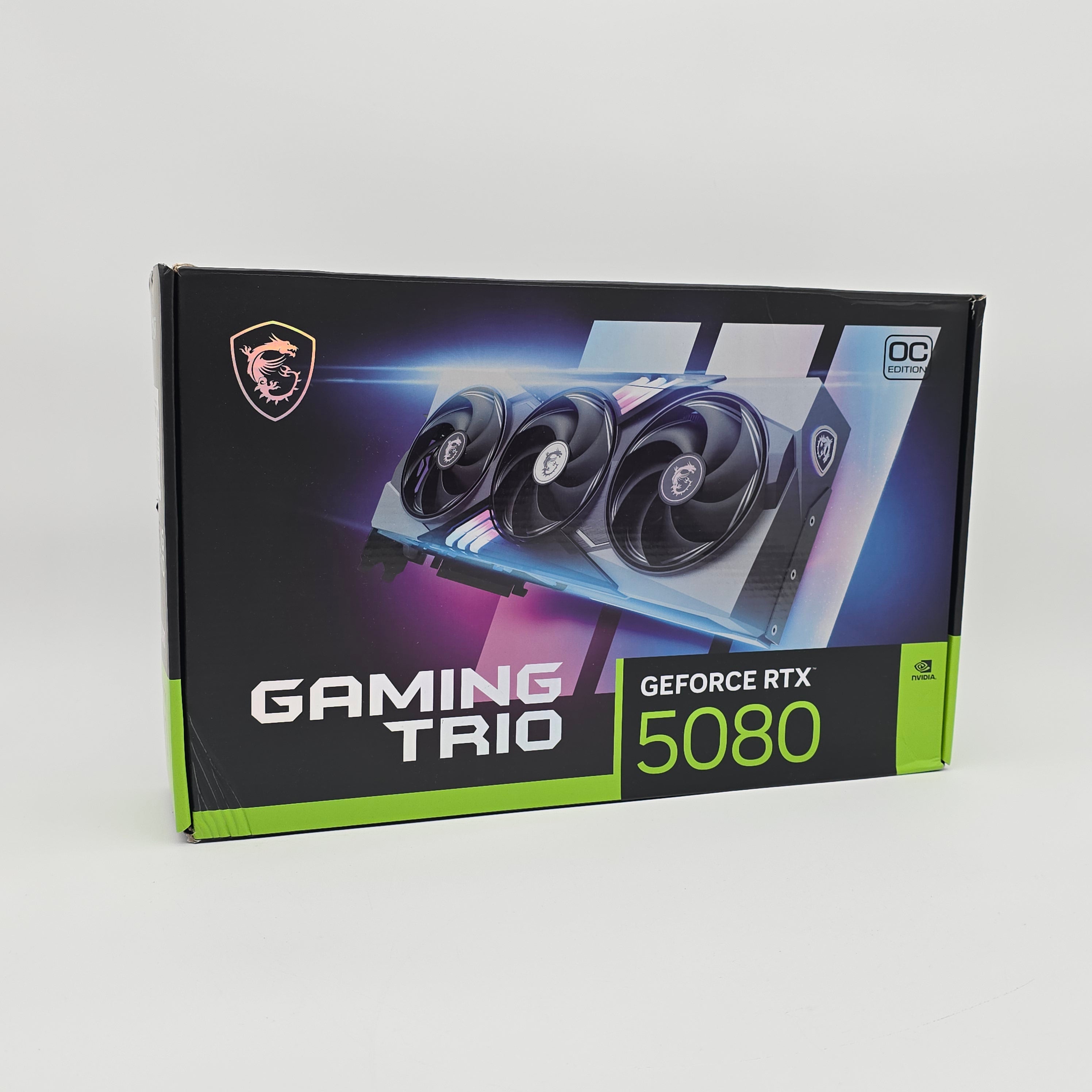 【新品未使用】MSI RTX 5080 Gaming Trio MSI GeForce RTX™ 5080 16G GAMING TRIO WHITE