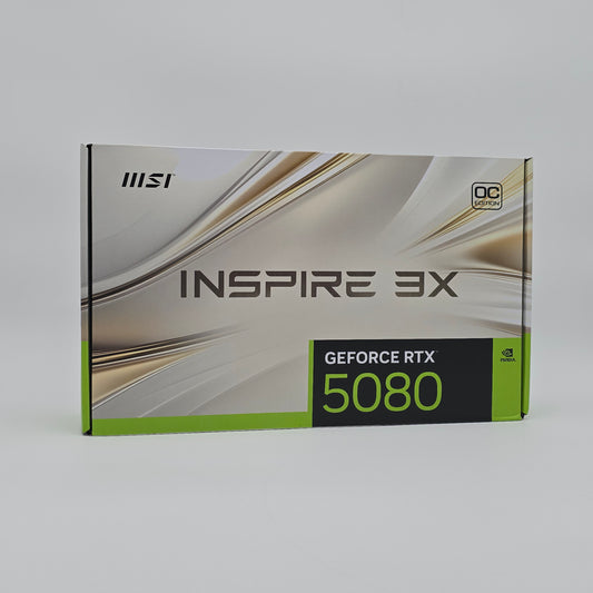 RTX 5080 MSI Inspire 3x OC 16GB, NVIDIA Gaming Graphics Card GPU